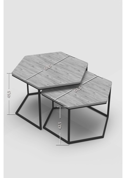 Orta Sehpa Altıgen İkili Lüx Efes indirimleri