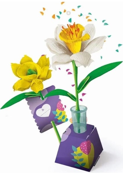 18876 Idea Clemetoni - Çiçek Tasarıım Seti - Nergis