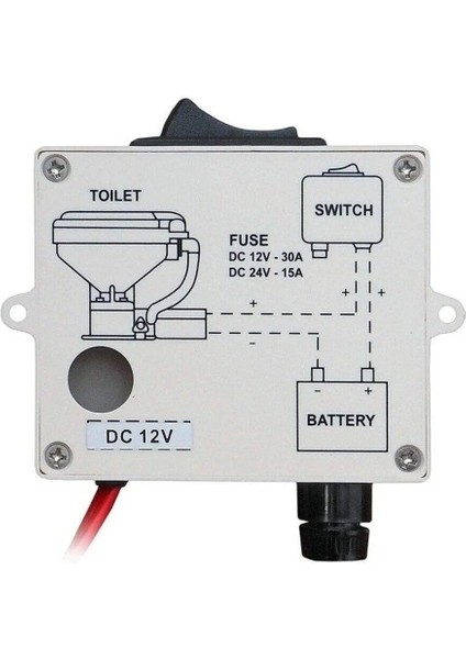 Marin Tuvalet Switchi 12 V