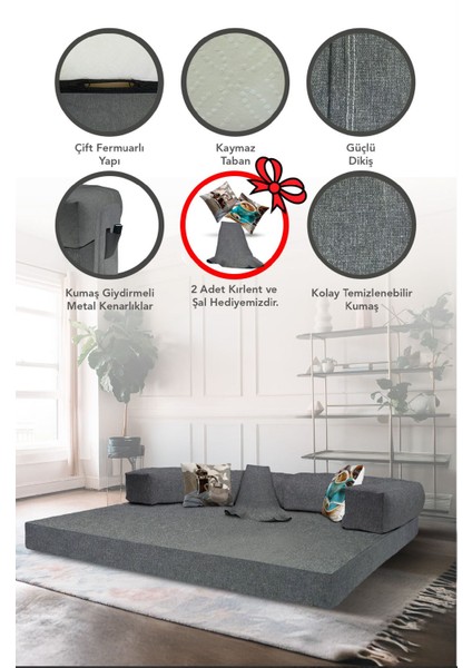 Legom Yataklı Kanepe,üçlü Koltuk,çok Amaçlı Aktivite Koltuğu,90 x 200CM Modüler Kanepe,yer Yatağı modelleri