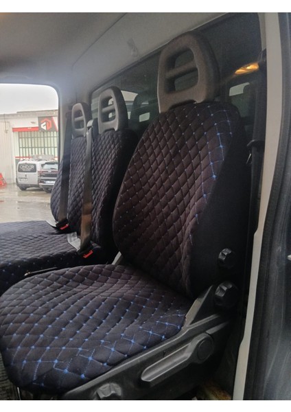 Iveco Daily 2025 ile Uyumlu Özel Dikim Koltuk Kılıfı