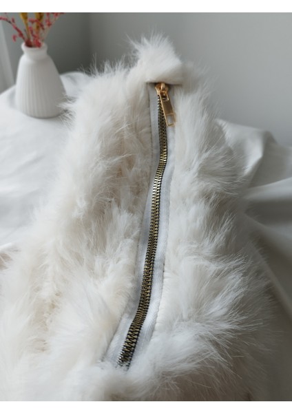 Vintage Peluş Kürk Model Sonbahar, Kış Tote Bag Kadın El, Omuz, Çapraz Çanta fırsatları