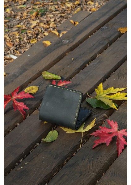 Deri Dikey Klasik Erkek Cüzdan - Hakiki Dana Derisi - El Işçiliği fiyatları