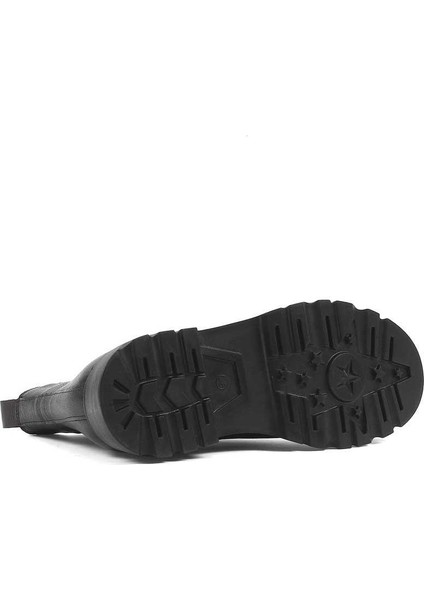 Kadın Siyah Deri Chelsea Bot indirimleri