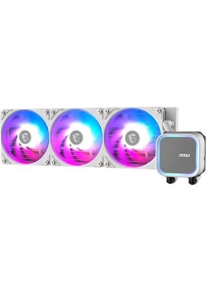 Msı Mag Coreliquid A13 360 mm Beyaz Işlemci Sıvı Soğutucu - Teshir