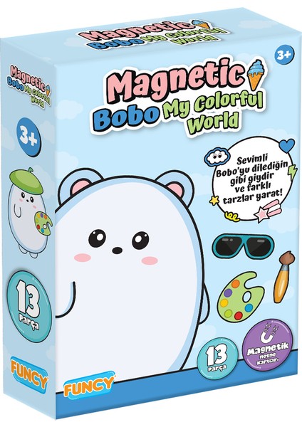 Magnetıc Bobo My Coloful Word Kutu Oyunu