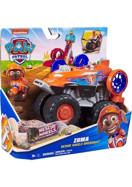 1045337 Sun-Spm-Figür Set Paw Patrol Kurtarma Aracı Zuma modelleri