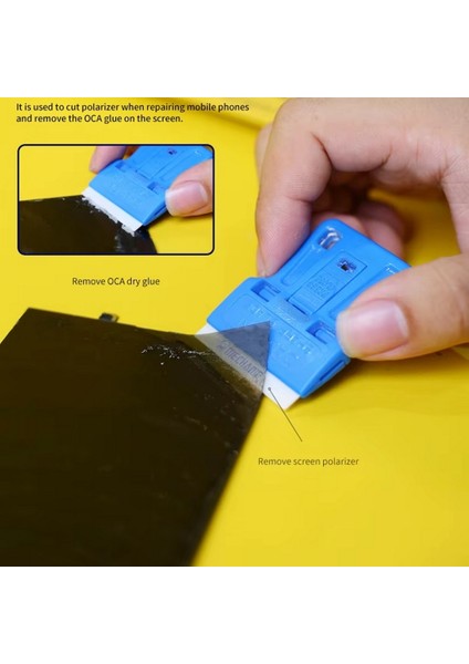 BC10S Seramik Uçlu Ekran Oca Tutkal Temizleme Spatulası+10 Adet Uç Dahil Set fiyatları