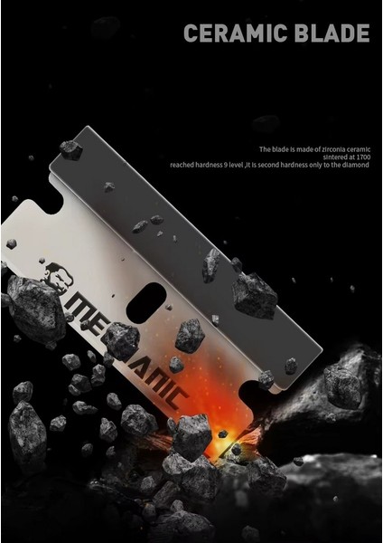 BC10S Seramik Uçlu Ekran Oca Tutkal Temizleme Spatulası+10 Adet Uç Dahil Set fırsatları