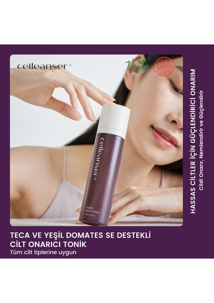 Vegan Tonik Tüm Cilt Tipleri İçin Yaşlanma Karşıtı ve Canlandırıcı 120 ml