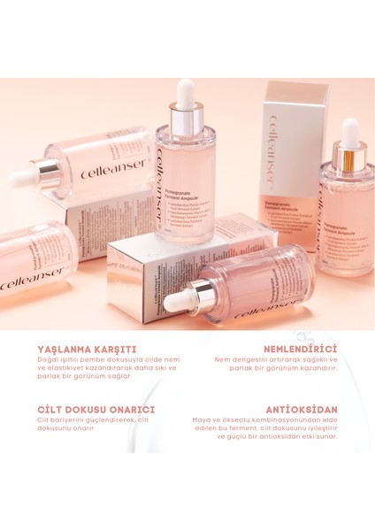 Çift Etkili Nemlendirici ve Nar Özlü Serum fırsatları