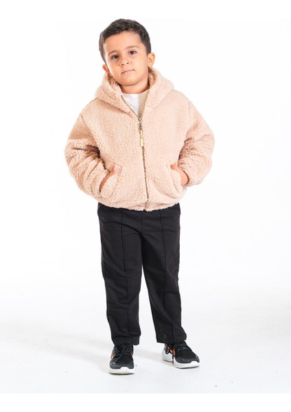 Erkek Çocuk Peluş Fermuarlı Astarlı Mont fiyatları