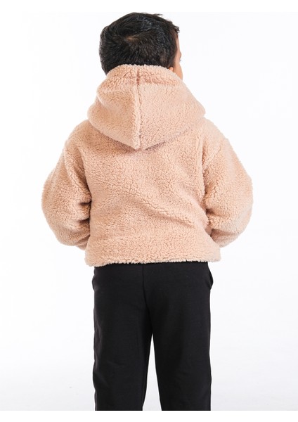 Erkek Çocuk Peluş Fermuarlı Astarlı Mont modelleri