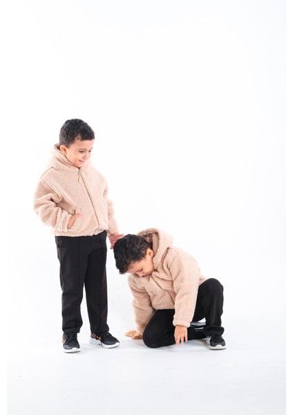 Erkek Çocuk Peluş Fermuarlı Astarlı Mont fırsatları