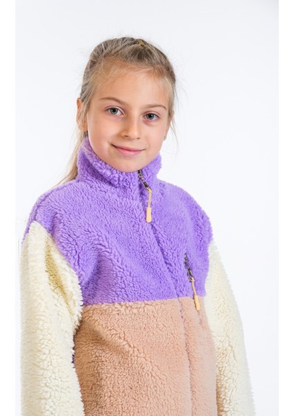 Kız Çocuk Fermuarlı Peluş Hırka fiyatları