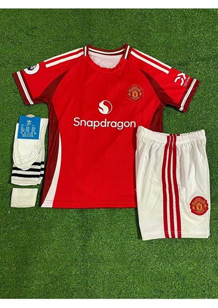 Mânchester/unîted 2024/25 Yeni Sezon Rasmus Højlund Iç Saha Çocuk Forması 4'lü fiyatları