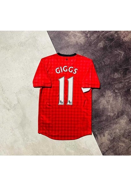 M.unitedd 2012-13 Sezonu Ryan Giggs Özel Nostalji Forması modelleri