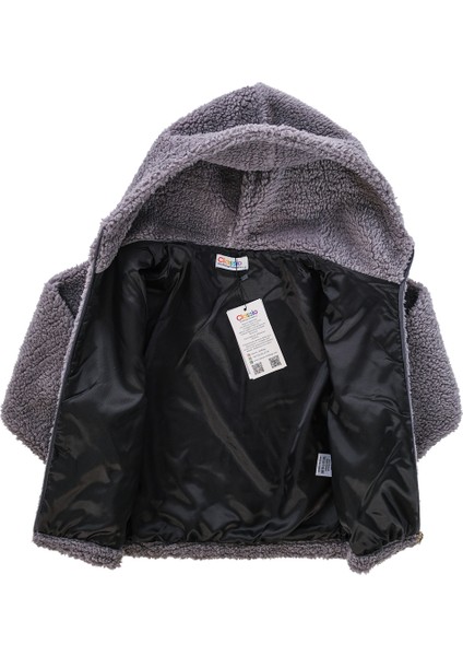 Erkek Çocuk Peluş Fermuarlı Astarlı Mont indirimleri