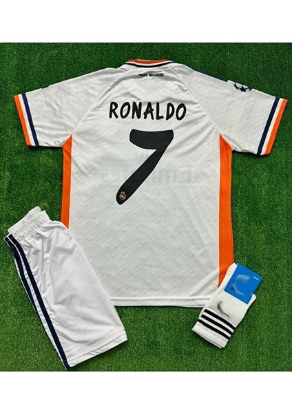 R.madridd 2014 Lizbon Şampiyonlar Ligi Finali Cristiano Ronaldo Forması 3'lü