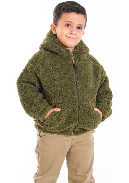 Erkek Çocuk Peluş Fermuarlı Astarlı Mont fiyatları