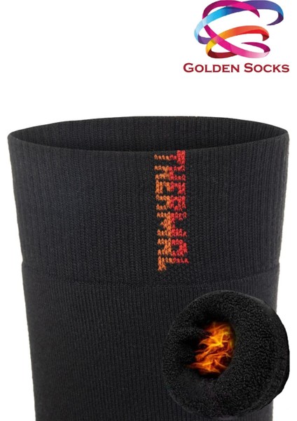 Kısa Konç Termal Kışlık Çorap 3 Çift Sıcak Tutan Esnek Dikişsiz Yapı fırsatları