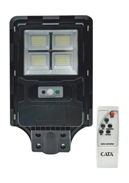 Buğz Eco Lounge Cata Ct 4640 200W Solar Güneş Enerjili Sokak Armatürü 6400K Beyaz Işık