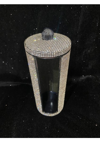 Şık Taşlı Makyaj Organizeri, Beyaz Renk, Düzenli ve Kullanışlı Tasarım fiyatları