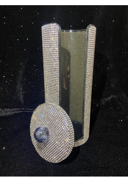 Şık Taşlı Makyaj Organizeri, Beyaz Renk, Düzenli ve Kullanışlı Tasarım modelleri