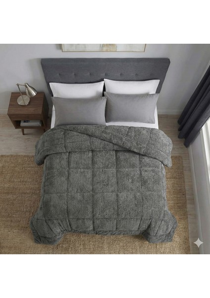 Peluş Yorgan Çift Kişilik 195X215 Çift Taraflı