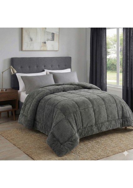 Peluş Yorgan Çift Kişilik 195X215 Çift Taraflı fiyatları