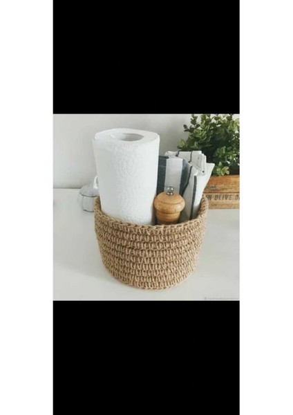 El Emeği Jüt Ip Banyo Düzenleyici Seti, Şık ve Kullanışlı Organizer Hâliyle. modelleri