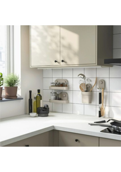 Vantuzlu Mutfak Rafı 28X12 Cm, Pratik ve Şık Depolama Çözümü fiyatları