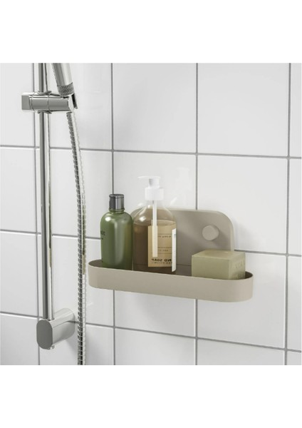 Vantuzlu Mutfak Rafı 28X12 Cm, Pratik ve Şık Depolama Çözümü