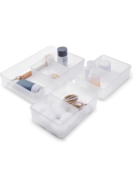 Gri Çekmece Düzenleyici Seti, Eşyalarınızı Düzenli ve Şık Saklama Çözümü fiyatları