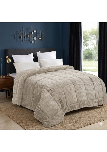 Peluş Yorgan Çift Kişilik 195X215 Çift Taraflı fiyatları