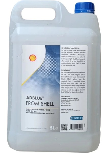 Adblue 5 Lt