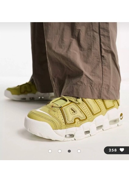 Air More Uptempo ''an Off-Court Fave'' Yeşil Kadın Spor Ayakkabı