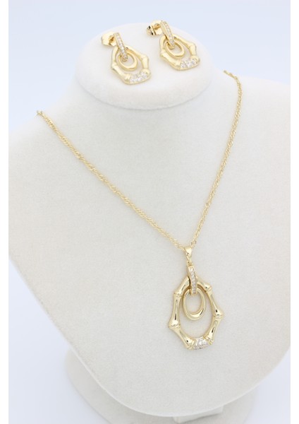 Stil Incisi/xupıng Jewelry Mariselle Zirkon Taşlı Kolye Takım modelleri