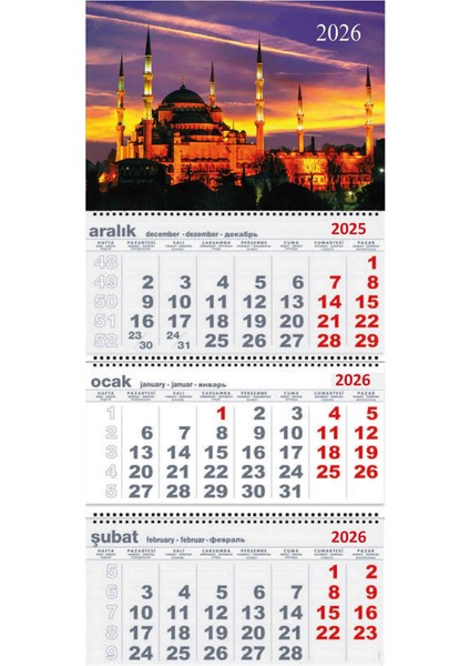 2026 Takvim Gemicitakvimi 2026 Yılı