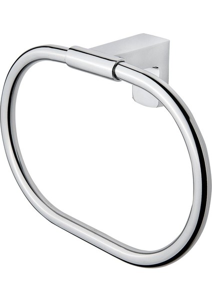 Bej Renkli Yuvarlak Havluluk, Şık ve Şeffaf Tasarım