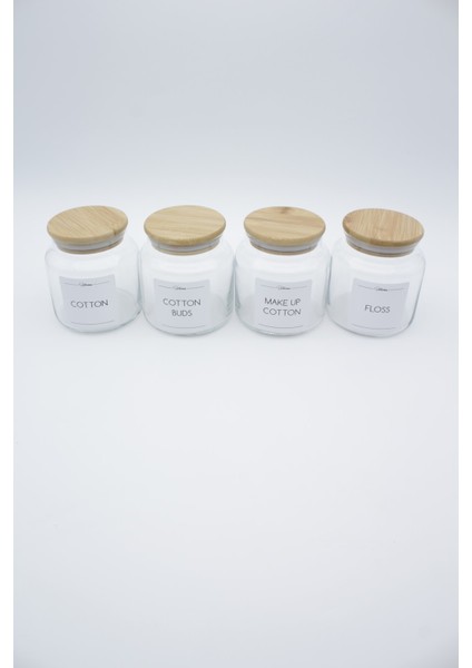 Bambu Kapaklı 500ML Temizlik ve Bakım Kavanozu, Doğal ve Şık Tasarım fiyatları