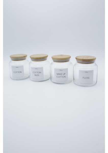 Bambu Kapaklı 500ML Temizlik ve Bakım Kavanozu, Doğal ve Şık Tasarım modelleri