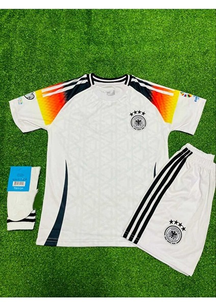 Almanya Euro 2024 Joshua Kimmich Iç Saha Çocuk Forması 3'lü Set fiyatları