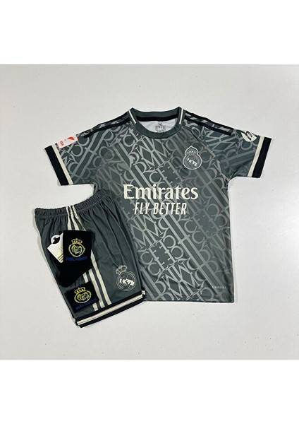 R.madridd 2024/25 Yeni Sezon A.r.d.a-G.ü.l.e.r Alternatif Çocukforması Armalı Set (Thırd Shırt) fiyatları