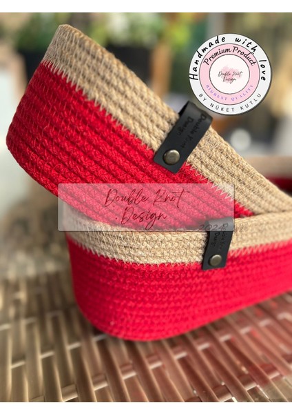 2li Oval Ekmek Sepeti / Organizer / Hasır Jüt Tress Sepet Hediyelik Supla Amerikan Servis Tamamlayıc modelleri