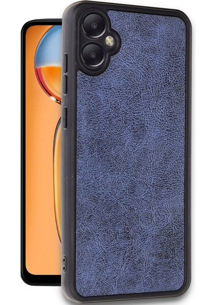 Buğz Newface Samsung Galaxy A05 Kılıf Aras Deri Kapak - Lacivert fiyatları
