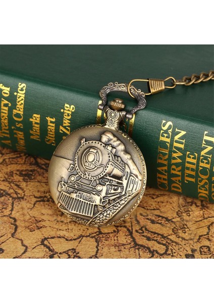 Buğz Tren Temalı Köstekli Saat ALK2604