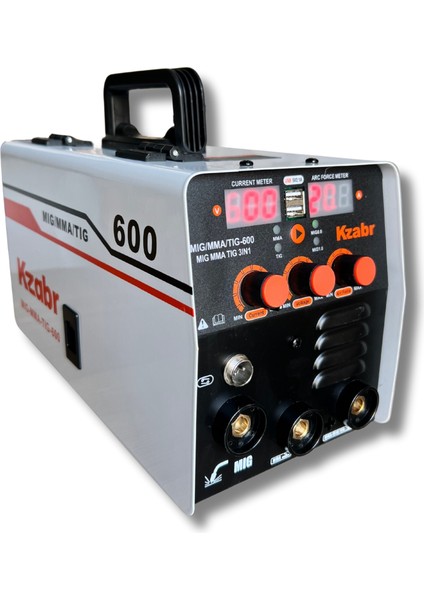 Yeni Nesil 600 Amper Gazsız Gazaltı (Mıg) + Mma + Tıg Inverter Kaynak Makinesi
