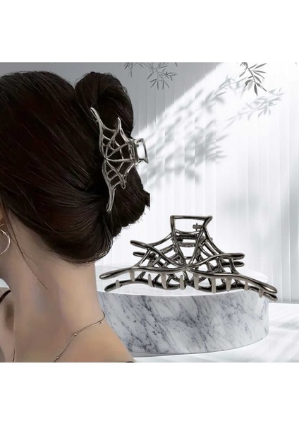 Halloween Örümcek Ağı Tasarım Mandal Toka Cadılar Bayramı ( BC-1076 )