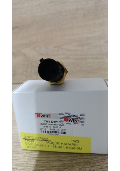 37870-PJ7-003 TWS-12039MÜŞÜR Hararet Cıvıc 96-98 1.4 / 98-00 1.6 modelleri